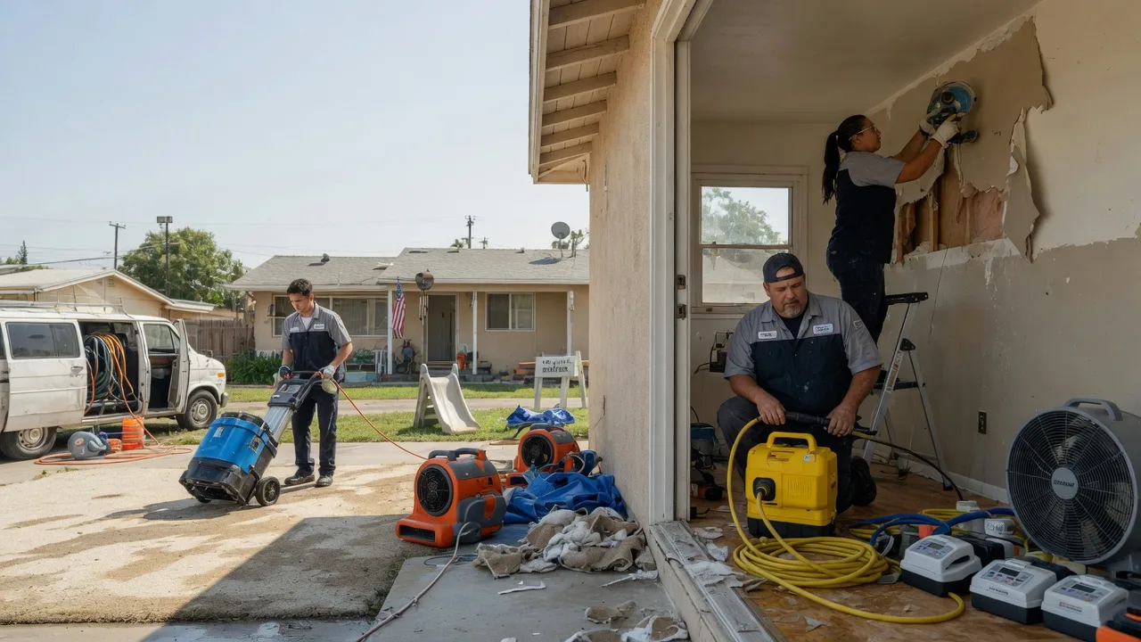 Water Damage Restoration in Doucette, TX near me